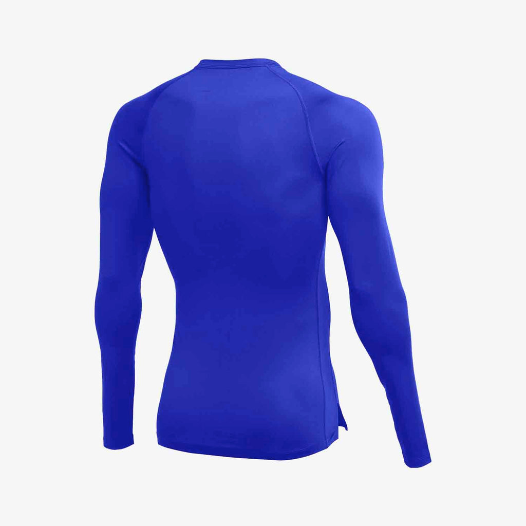Nike Pro Mens Compression Top Long Sleeve Royal - CJ0962-493-NIKE by Nike | Available at Niky's Sports