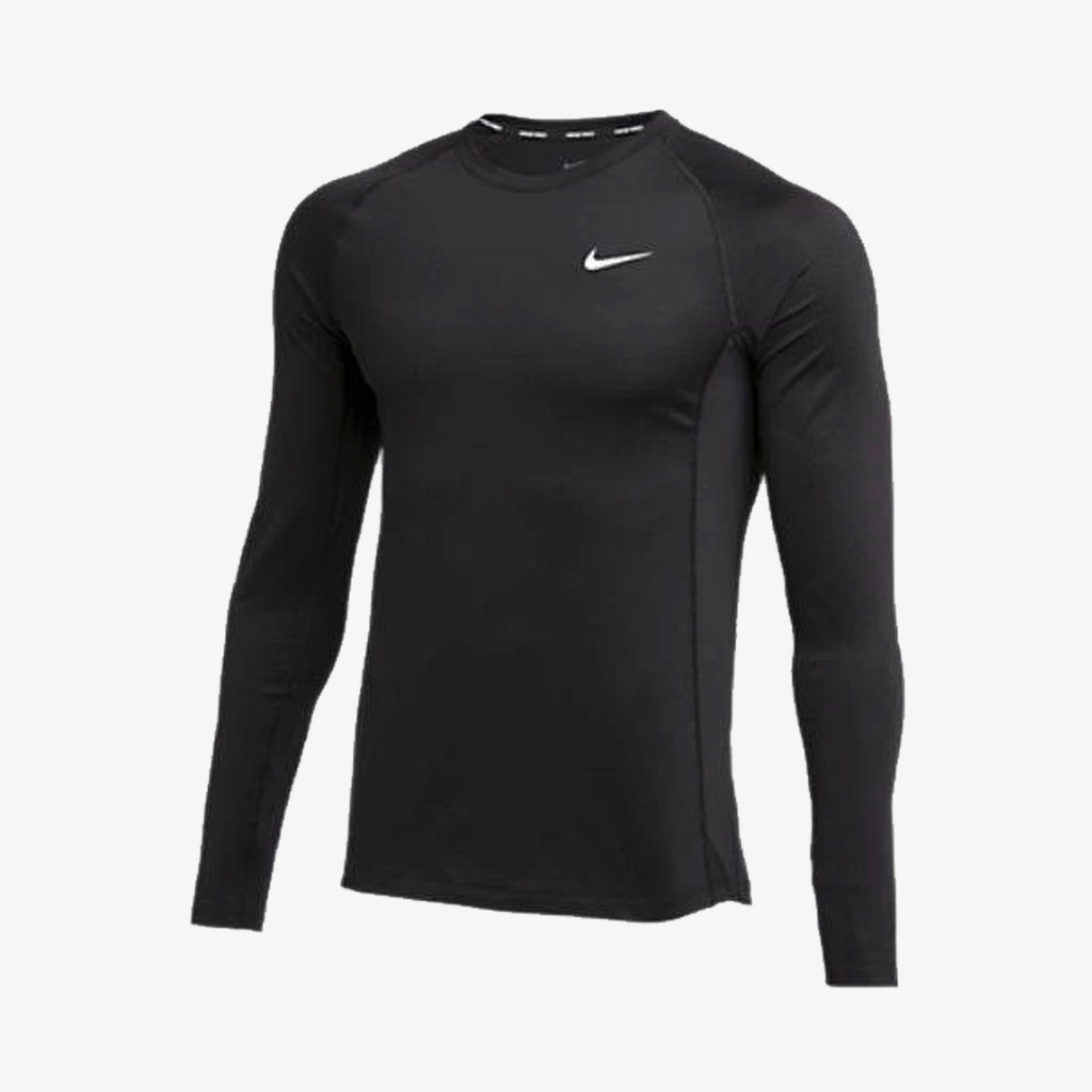 Nike Pro Long Sleeve Compression Top Black - CJ0963-010-NIKE by Nike | Available at Niky's Sports