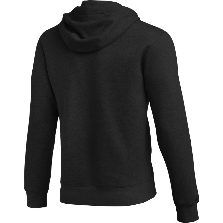 nike team club hoodie black