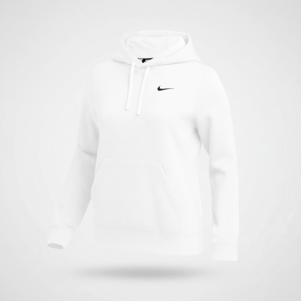 Nike Club Women's Training Pullover Hoodie - CJ1789-100-NIKE by Nike | Available at Niky's Sports