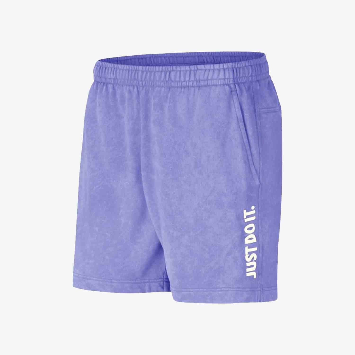 nike just do it washed shorts