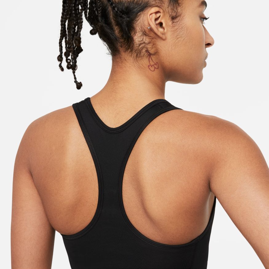 Nike Swoosh Women's Medium-Support Non-Padded Sports Bra - CJ5949-010-NIKE by Nike | Available at Niky's Sports