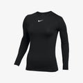 Nike Pro Women’s Long-Sleeve Top - CJ5954-010-NIKE by Nike | Available at Niky's Sports