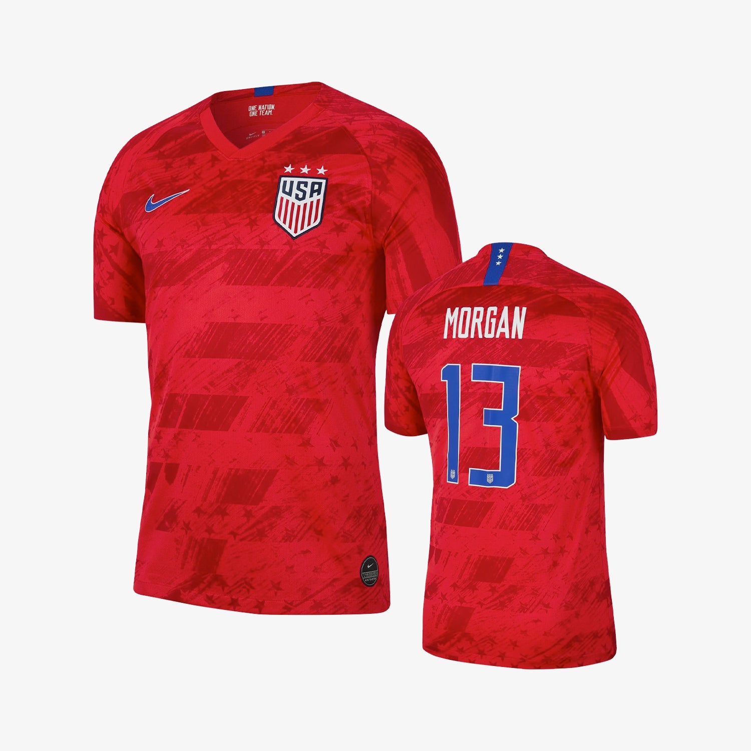 Men's USA 2019 Away Jersey Alex Morgan - Main Image