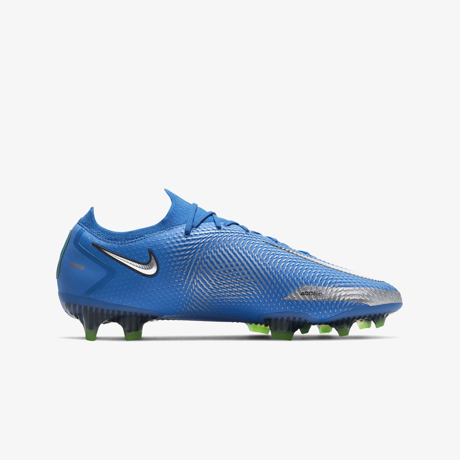 Nike Phantom GTエリート　FG Nike Phantom GT Elite FG - Black/Cyber/Light Photo Blue