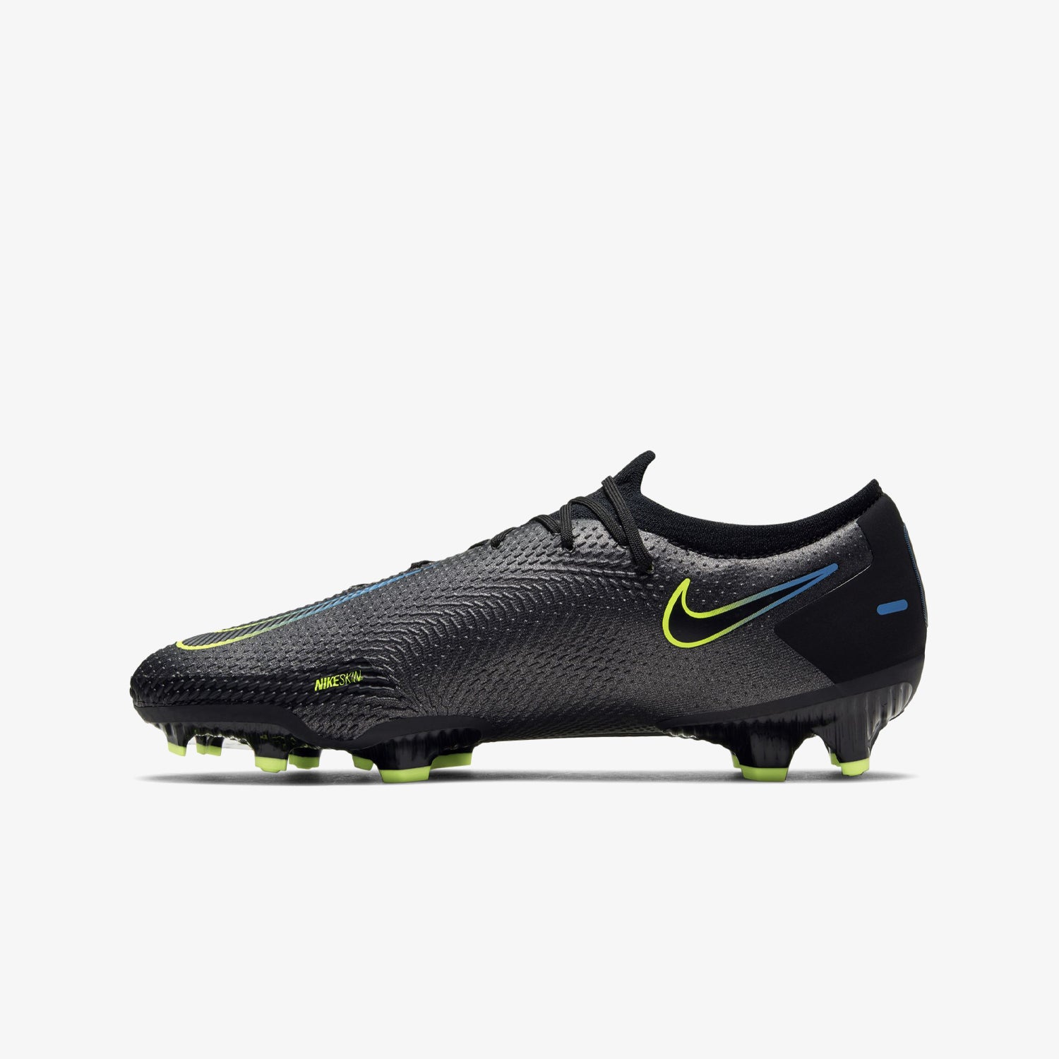 Phantom GT Pro FG Black Soccer Cleats - CK8451-090-NIKE by Nike | Available at Niky's Sports