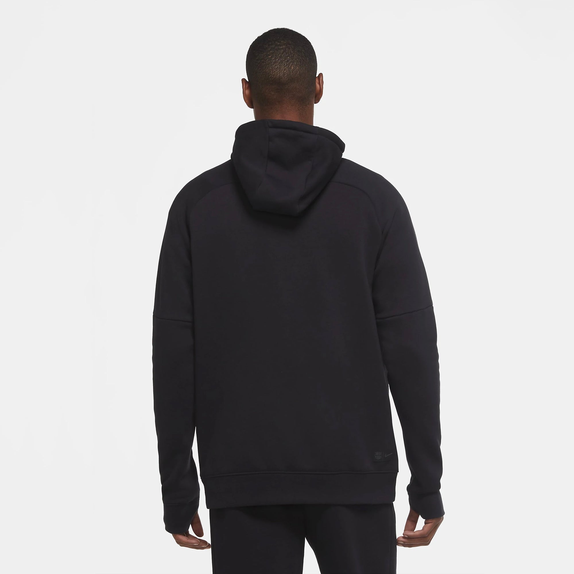 Men's FC Barcelona Hoodie Black - CK9364-010-NIKE by Nike | Available at Niky's Sports