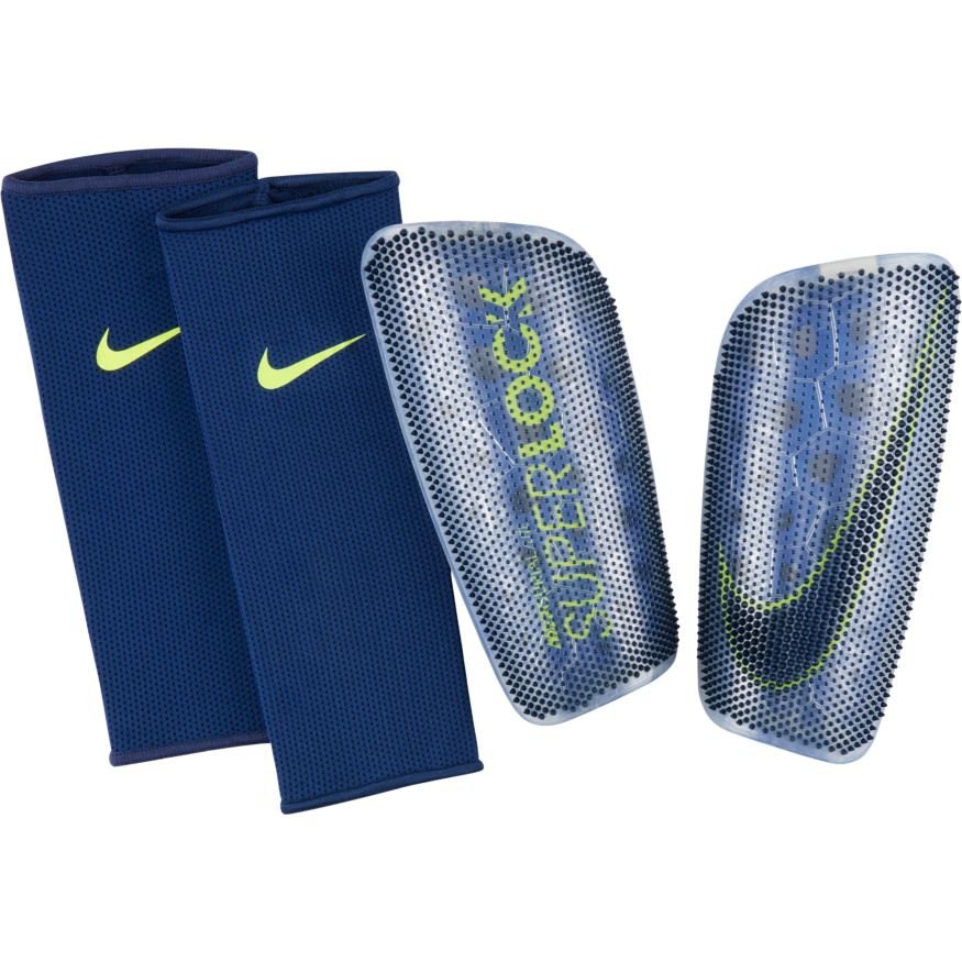 Nike Mercurial Lite SuperLock Soccer Shin Guards - CN5375-500-NIKE by Nike | Available at Niky's Sports