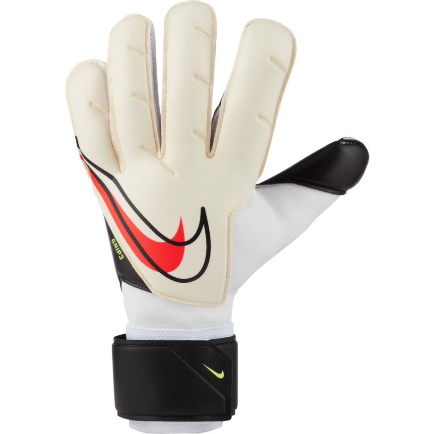 Nike Goalkeeper Grip3 Soccer Gloves - CN5651-101-NIKE by Nike | Available at Niky's Sports