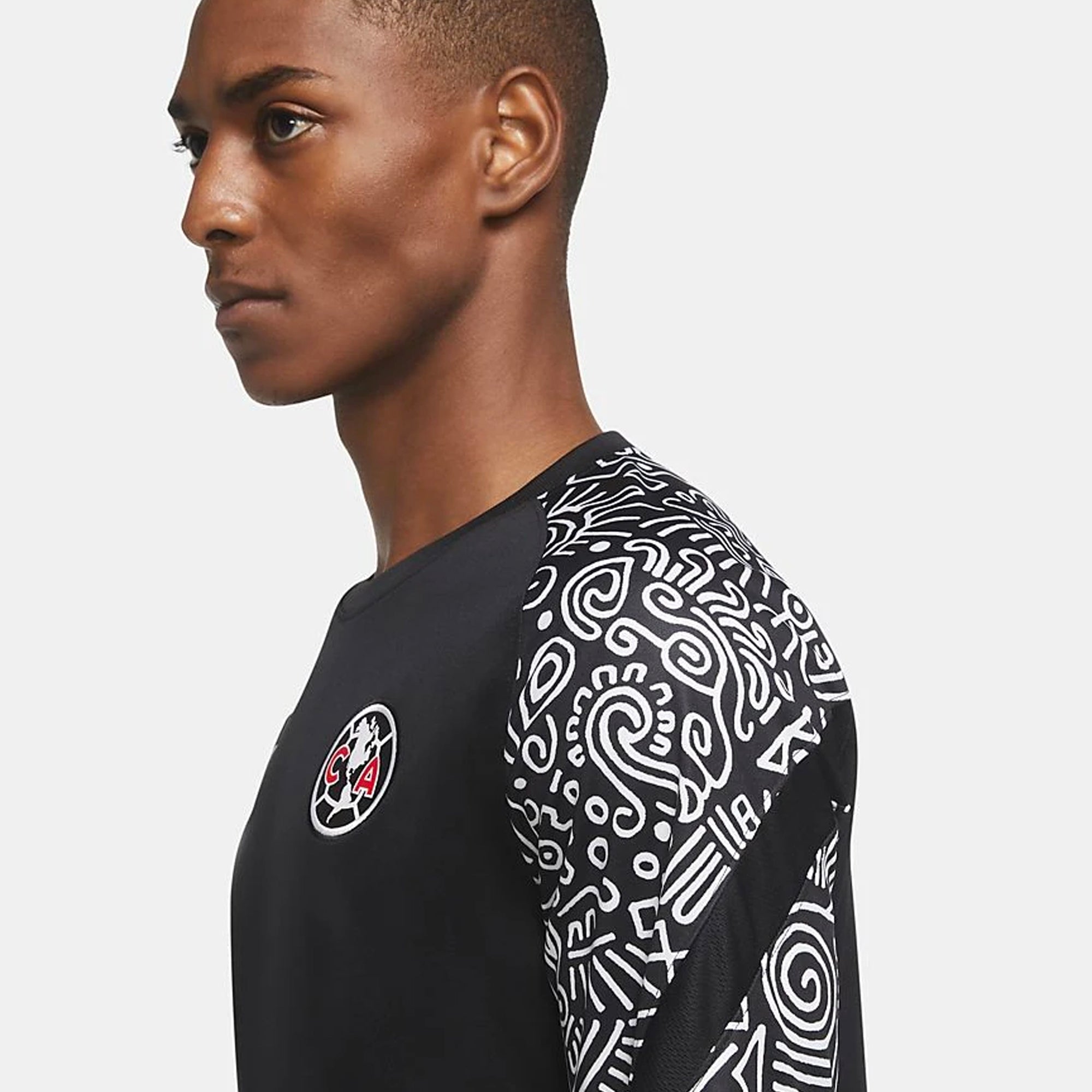 Club America Training Top Men's - CT3223-010-NIKE by Nike | Available at Niky's Sports