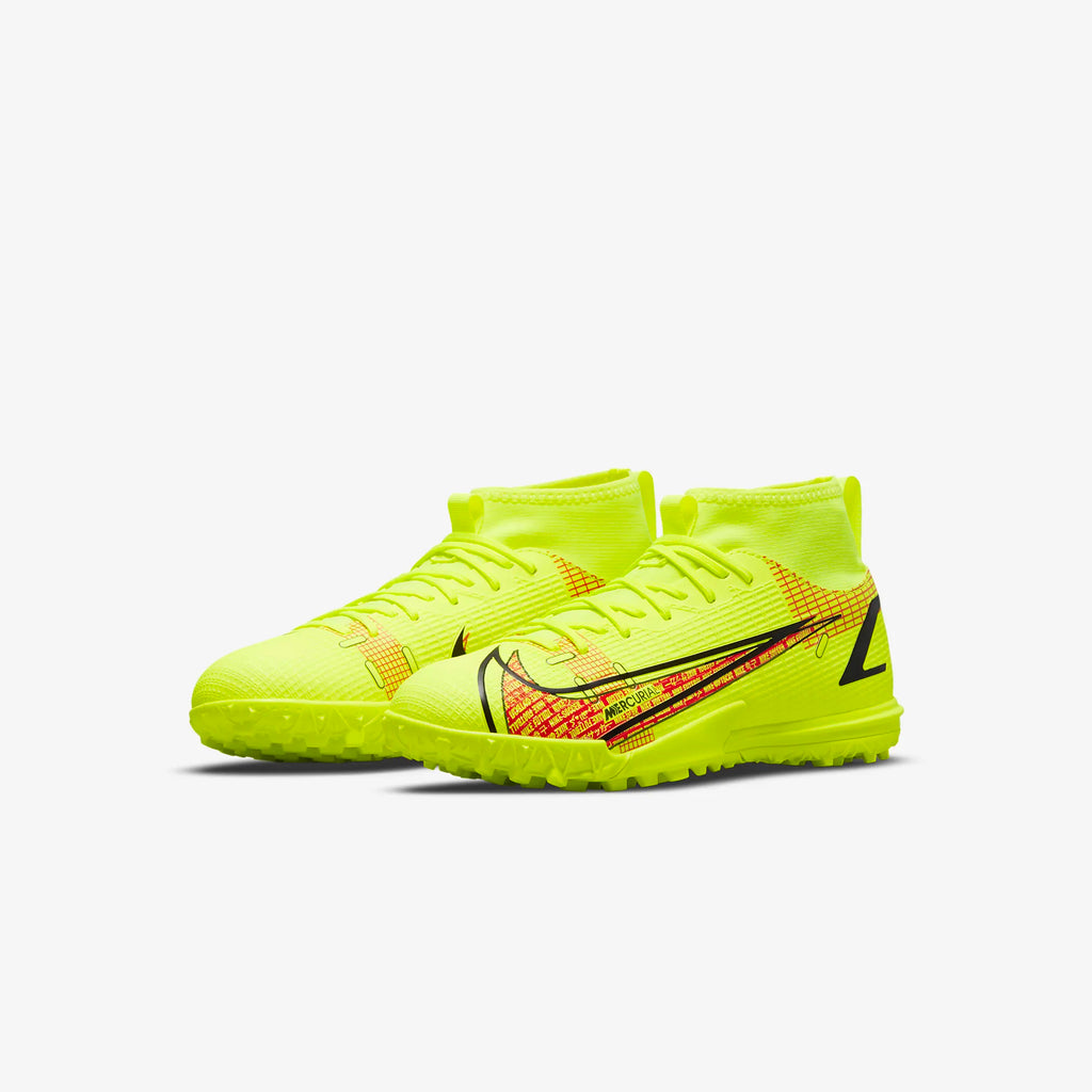Nike Jr. Mercurial Superfly 8 Academy TF Little/Big Kids' Artificial-Turf Soccer Shoes - CV0789-760-NIKE by Nike | Available at Niky's Sports
