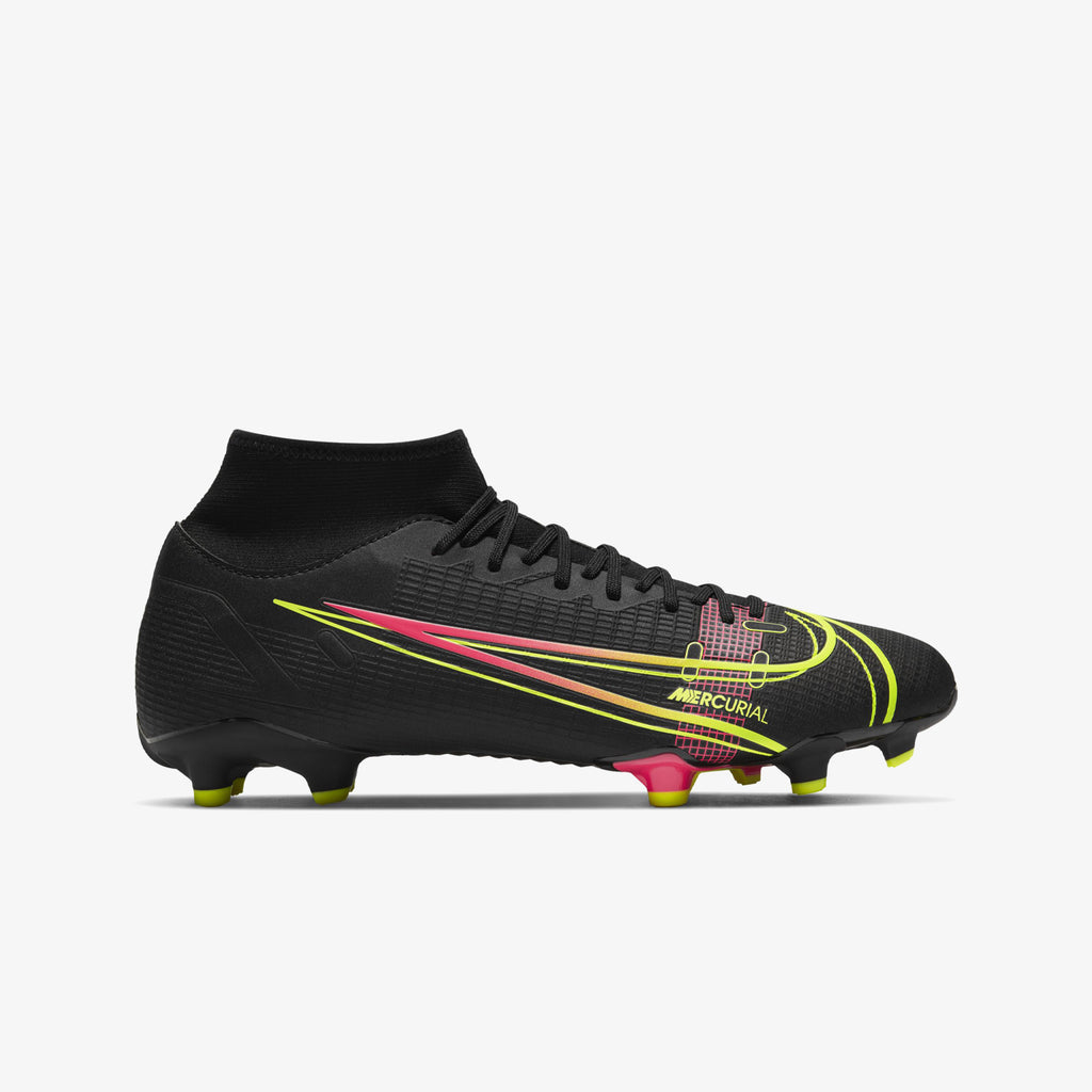 Men's Mercurial Superfly 8 Academy Firm Ground Black - CV0843-090-NIKE by Nike | Available at Niky's Sports