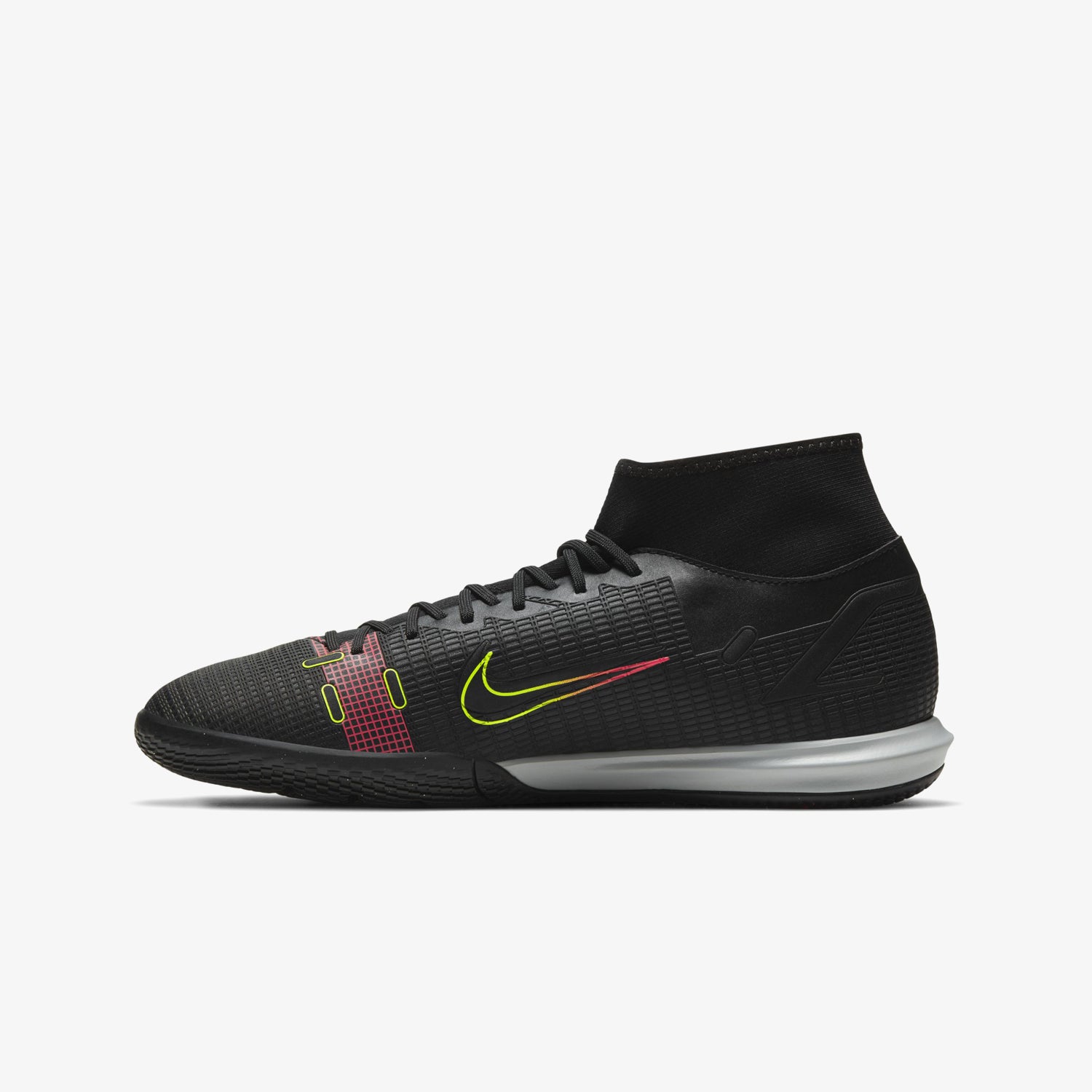 Mercurial Superfly 8 Academy Indoor Soccer Shoes Black - CV0847-090-NIKE by Nike | Available at Niky's Sports