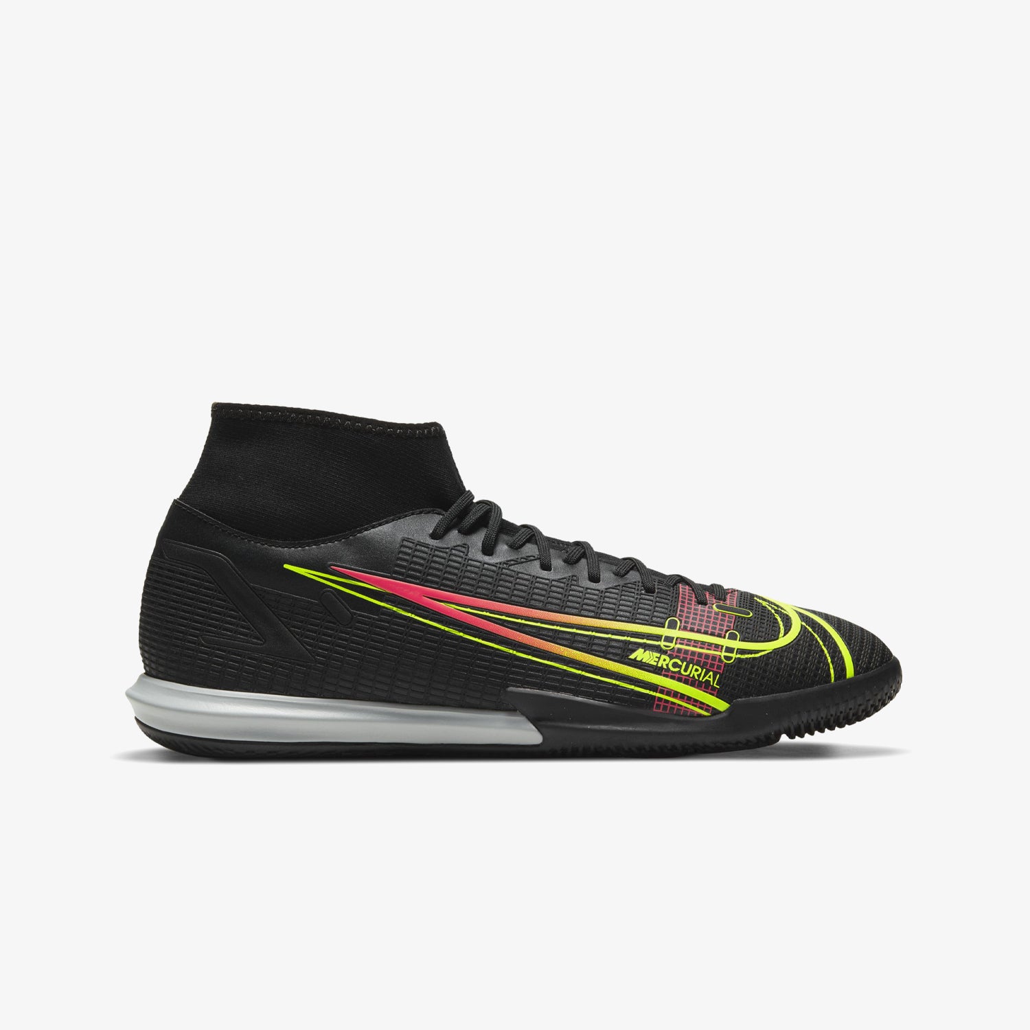 Mercurial Superfly 8 Academy Indoor Soccer Shoes Black - CV0847-090-NIKE by Nike | Available at Niky's Sports