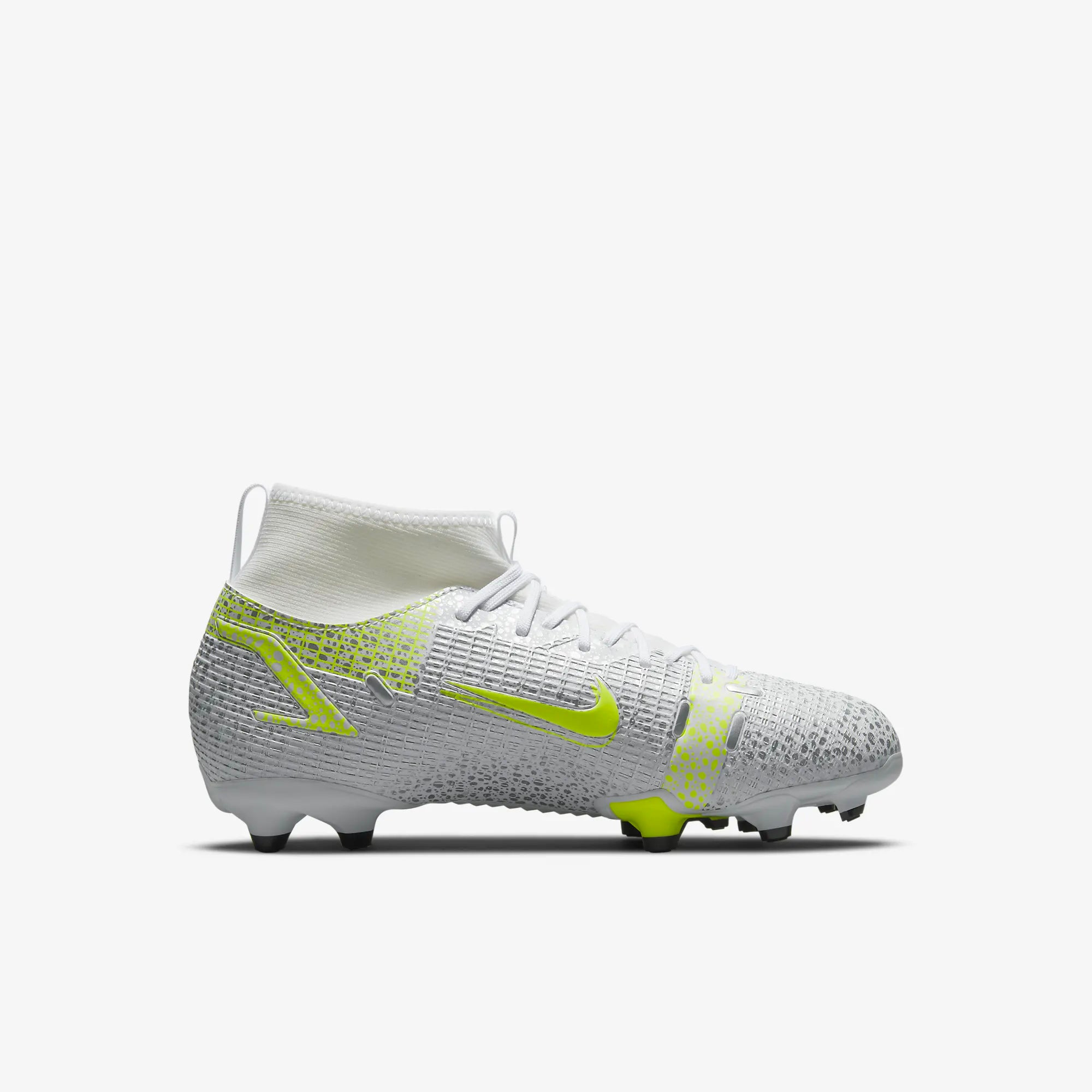 Mercurial Superfly 8 Academy MG Kid's Soccer Cleats - CV1127-107-NIKE by Nike | Available at Niky's Sports