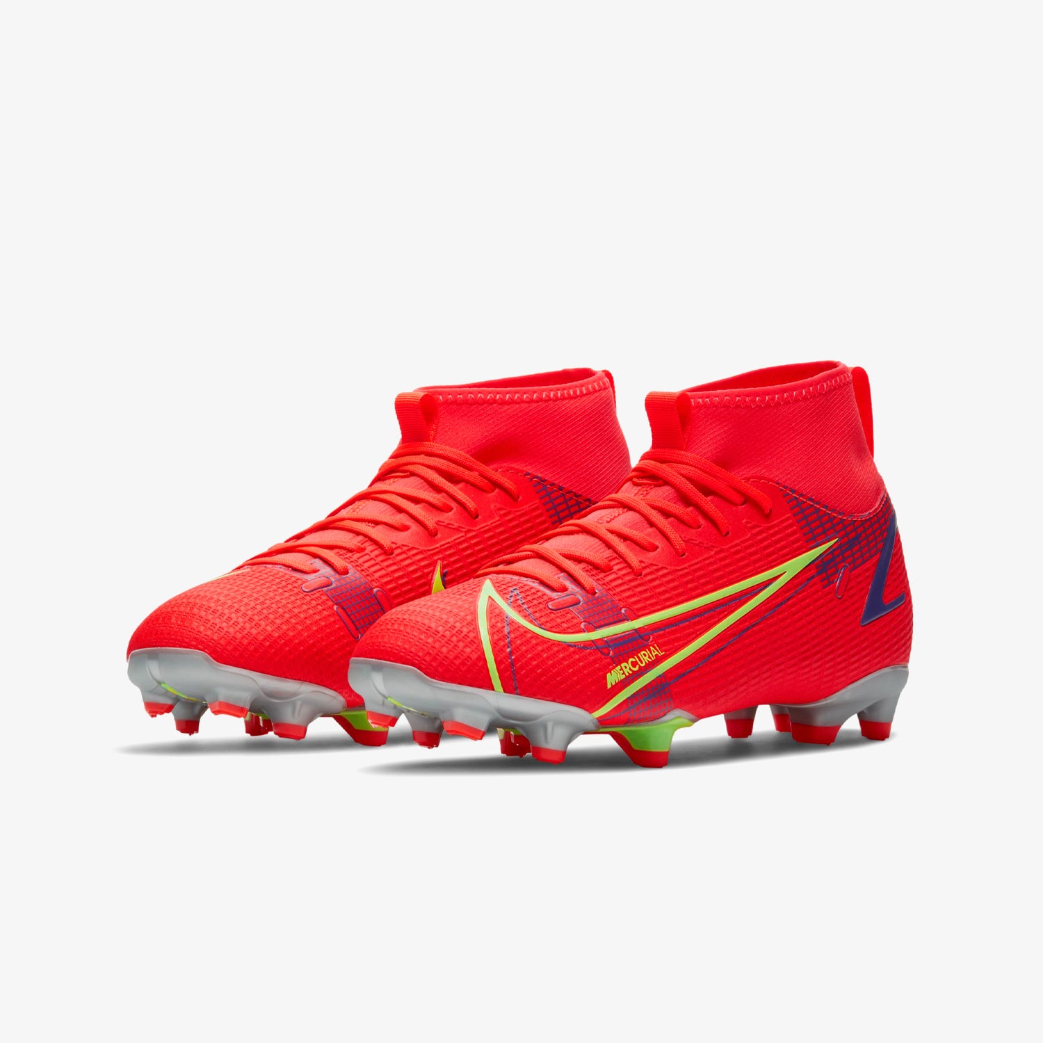 Mercurial Superfly 8 Acdemy Firmground Soccer Cleats - Youth - CV1127-600-NIKE by Nike | Available at Niky's Sports