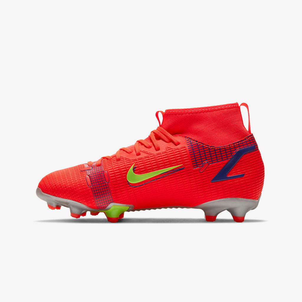 Mercurial Superfly 8 Acdemy Firmground Soccer Cleats - Youth - CV1127-600-NIKE by Nike | Available at Niky's Sports