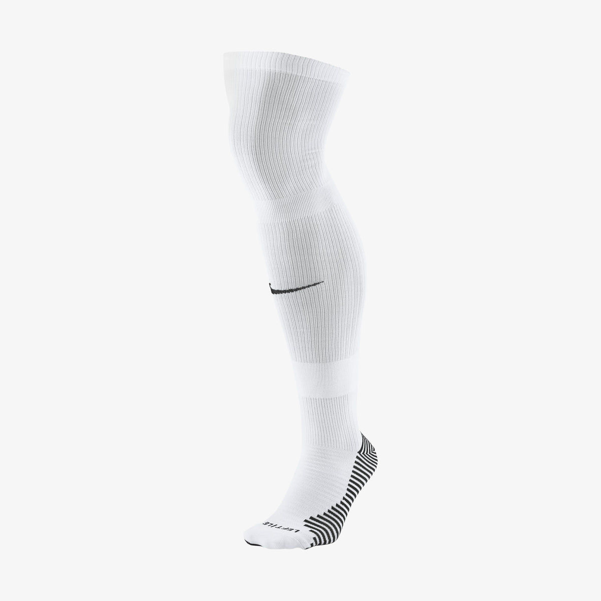 Nike MatchFit Soccer Knee-High Socks - CV1956-100-NIKE by Nike | Available at Niky&#39;s Sports