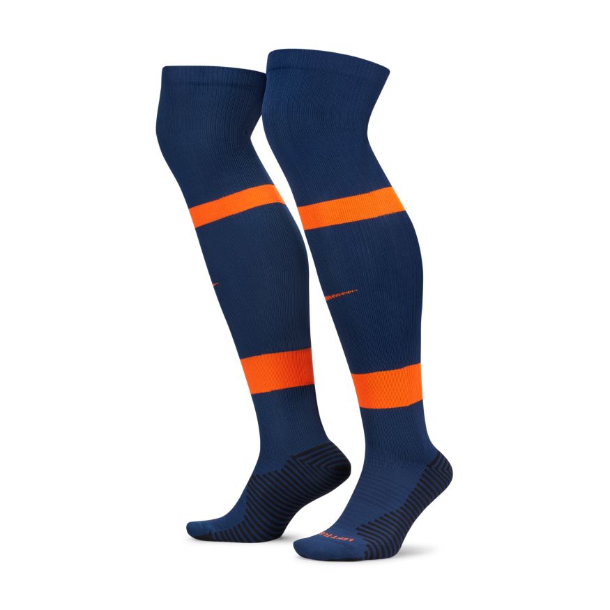 Nike MatchFit Soccer Knee-High Socks - CV1956-410-NIKE by Nike | Available at Niky's Sports
