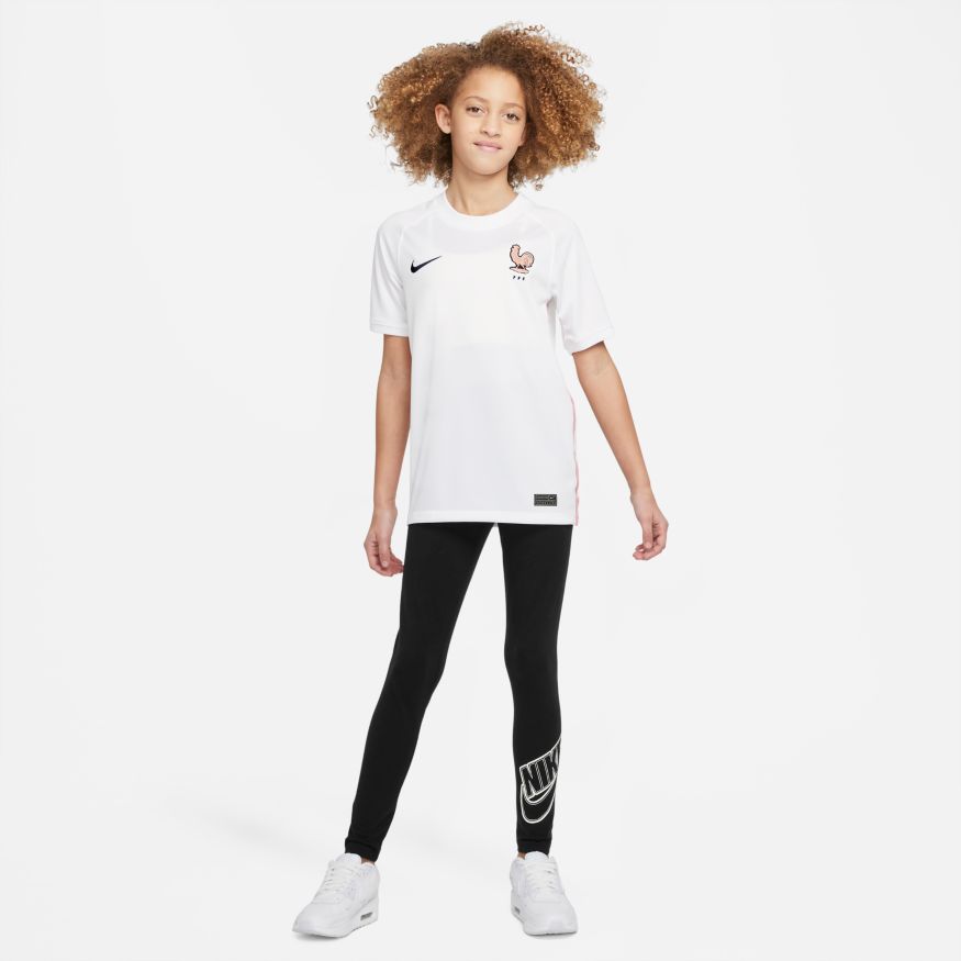France 2022 Stadium Away Big Kids' Nike Dri-FIT Soccer Jersey - CV5790-100-NIKE by Nike | Available at Niky's Sports