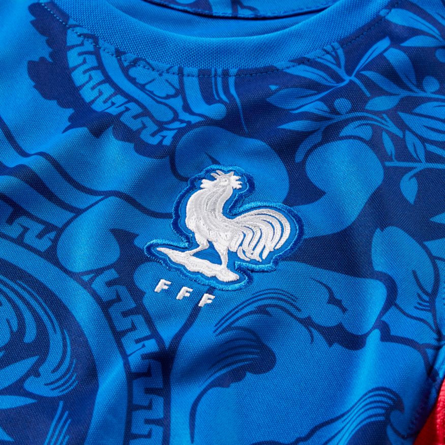 Nike France Women's Euro 2022 Stadium Home Big Kids' Nike Soccer Jersey - CV5791-439-NIKE by Nike | Available at Niky's Sports