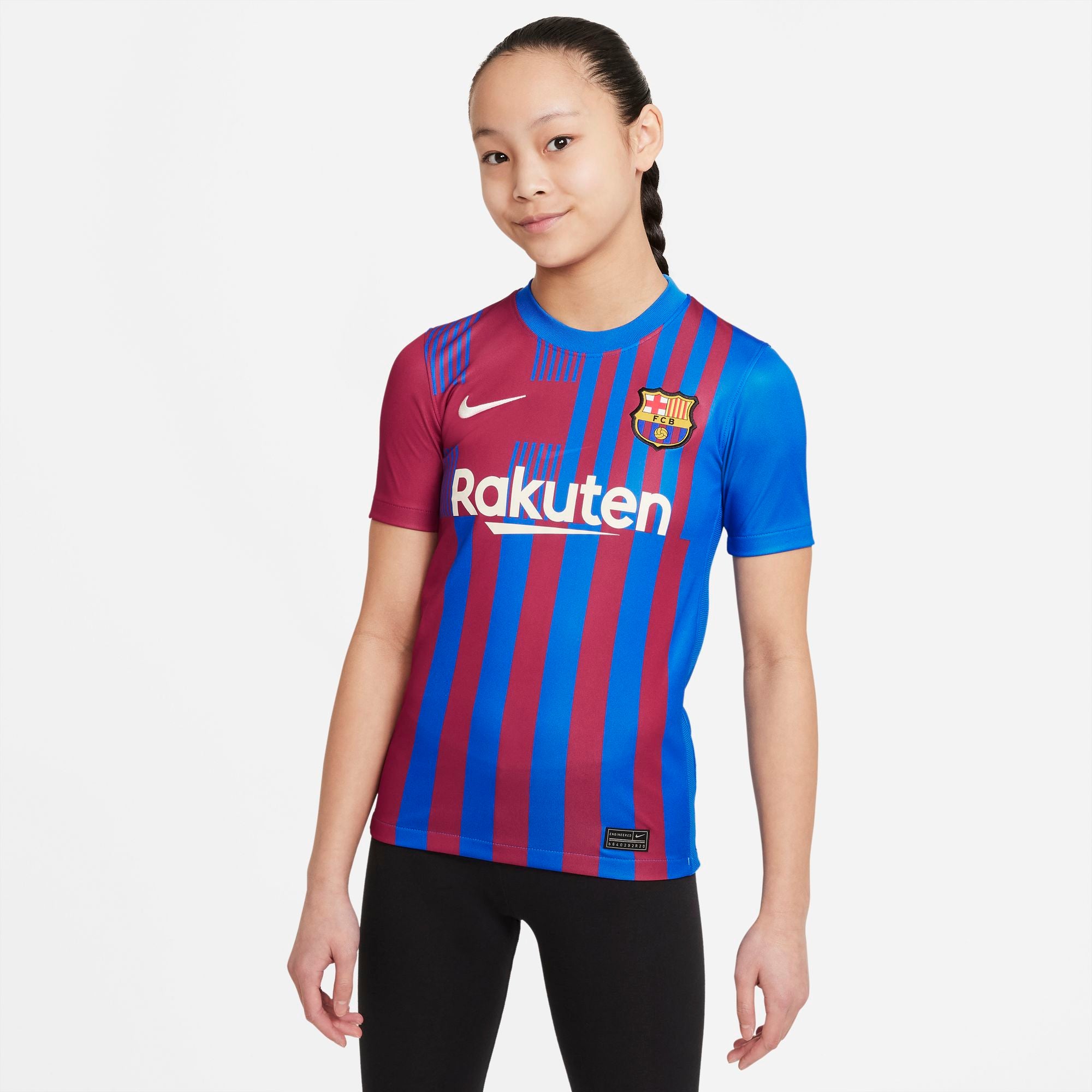 FC Barcelona 21/22 Stadium Home Soccer Jersey - Kids - CV8222-428-NIKE by Nike | Available at Niky's Sports
