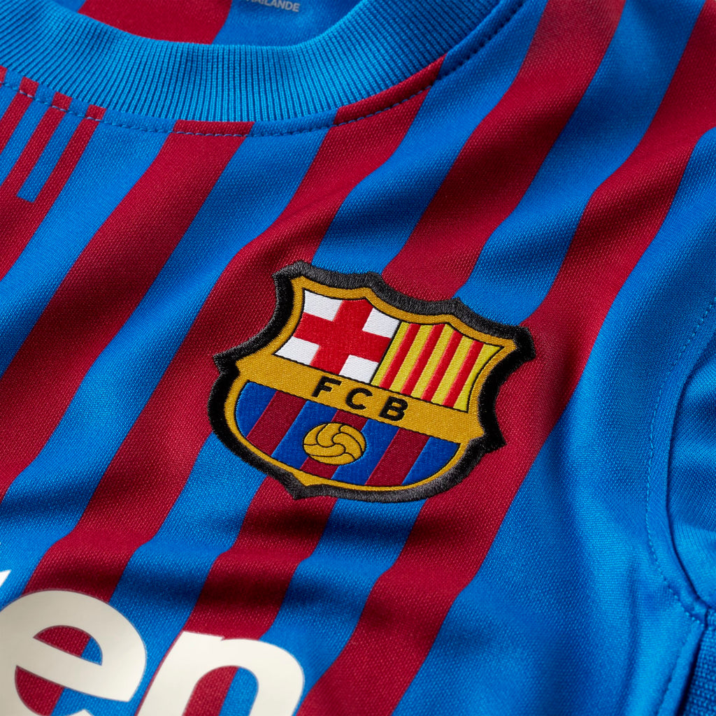 FC Barcelona 21/22 Stadium Home Soccer Jersey - Kids - CV8222-428-NIKE by Nike | Available at Niky's Sports