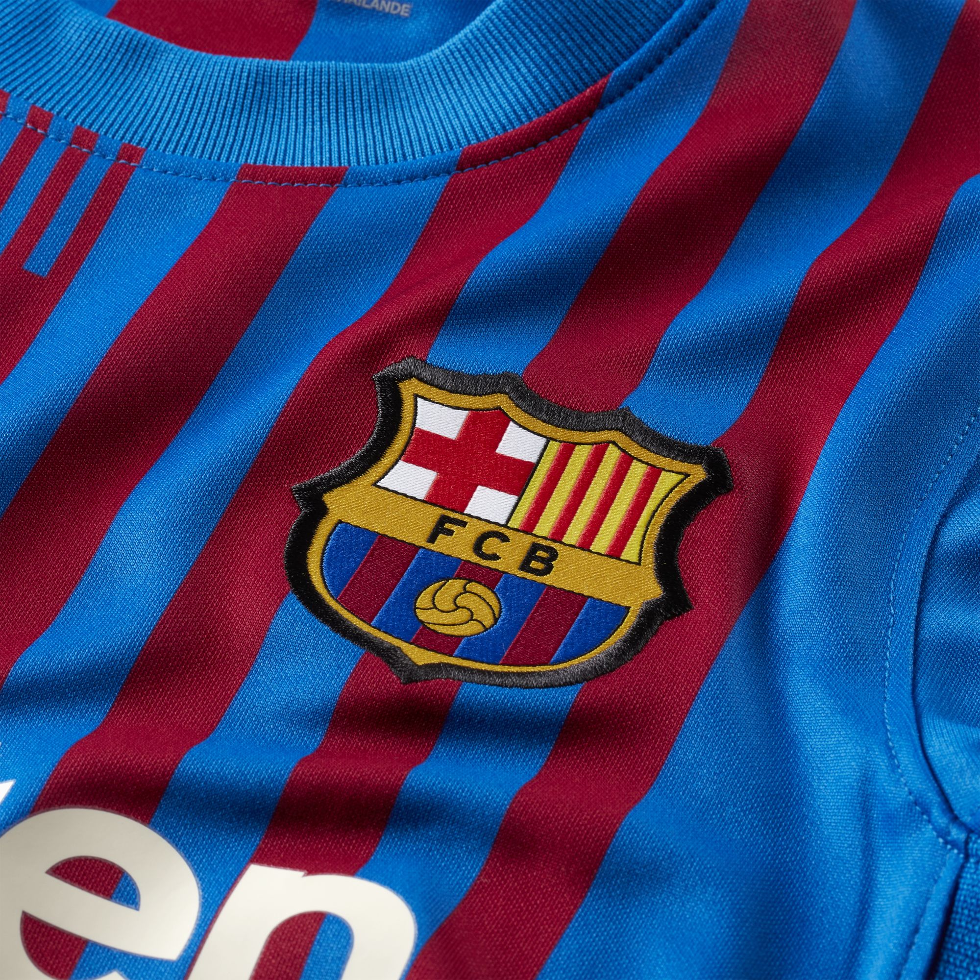 FC Barcelona 21/22 Stadium Home Soccer Jersey - Kids - CV8222-428-NIKE by Nike | Available at Niky's Sports