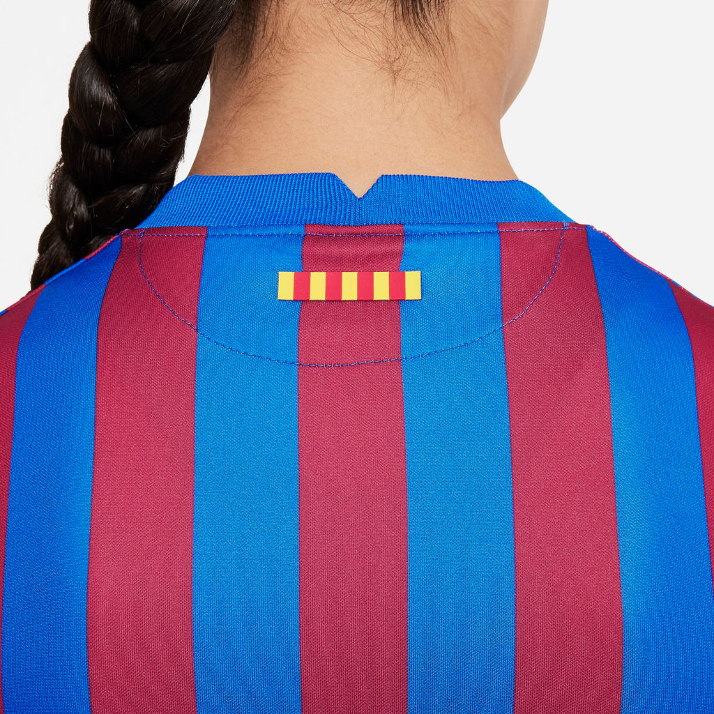 FC Barcelona 21/22 Stadium Home Soccer Jersey - Kids - CV8222-428-NIKE by Nike | Available at Niky's Sports