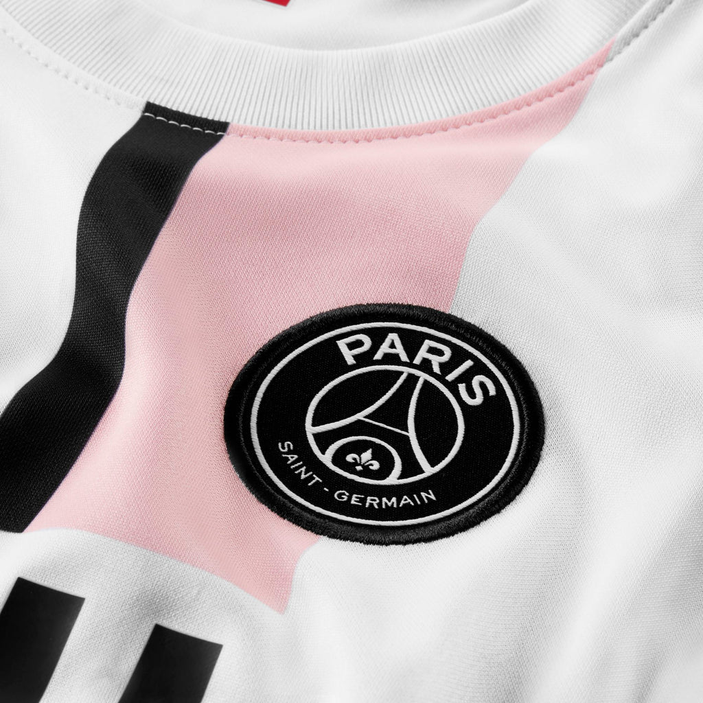 Paris Saint-Germain 2021/22 Stadium Away Big Kids' Nike Dri-FIT Soccer Jersey - CV8231-101-NIKE by Nike | Available at Niky's Sports