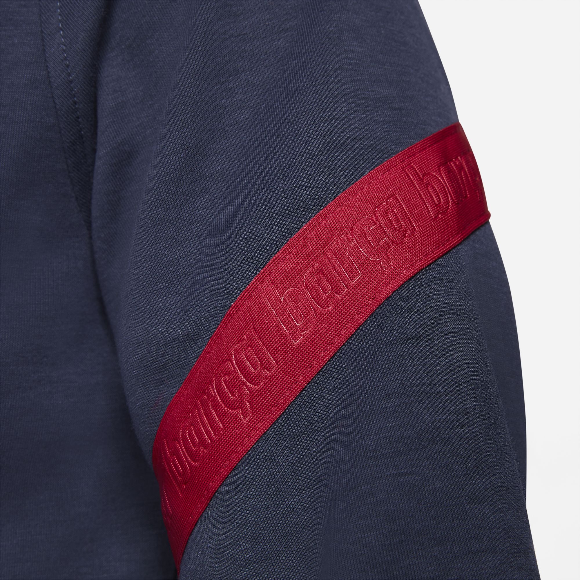 FC Barcelona Men's Nike Dri-FIT 1/2-Zip Soccer Hoodie - CV9940-451-NIKE by Nike | Available at Niky's Sports