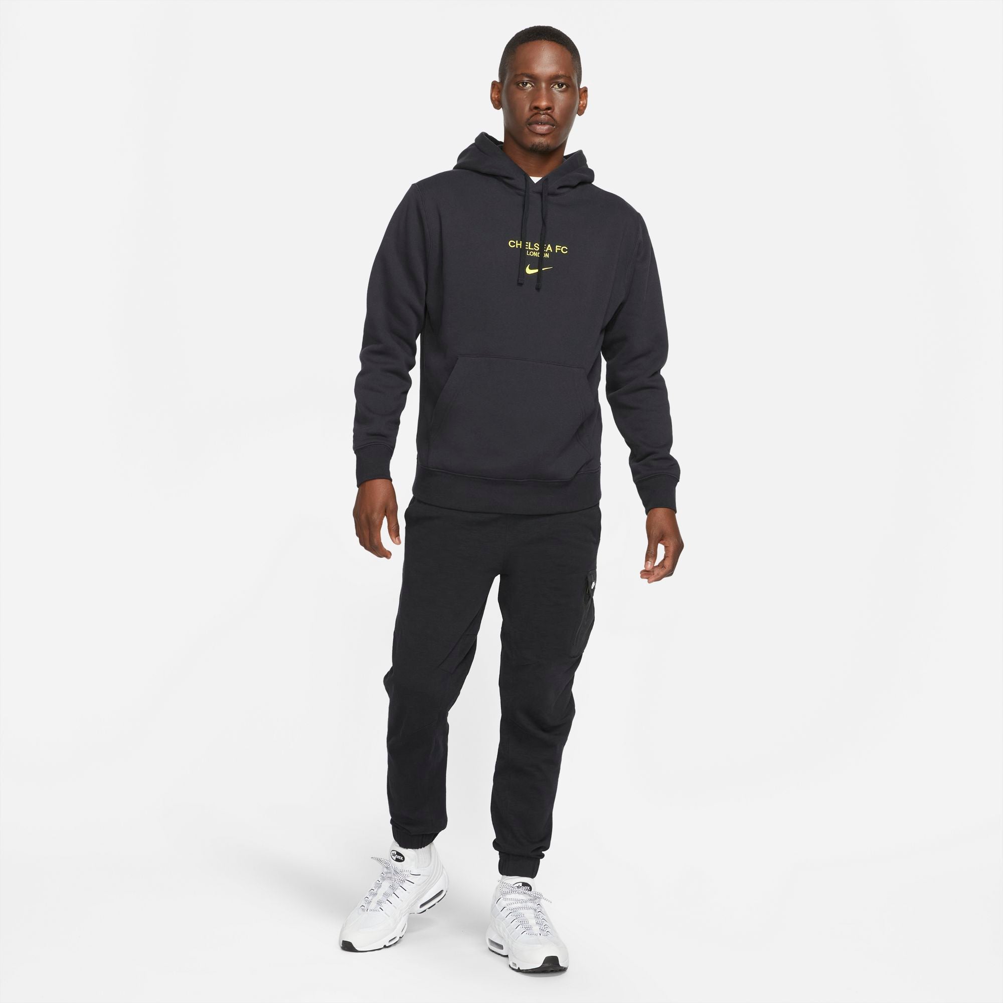 Chelsea FC Men's Fleece Pullover Hoodie