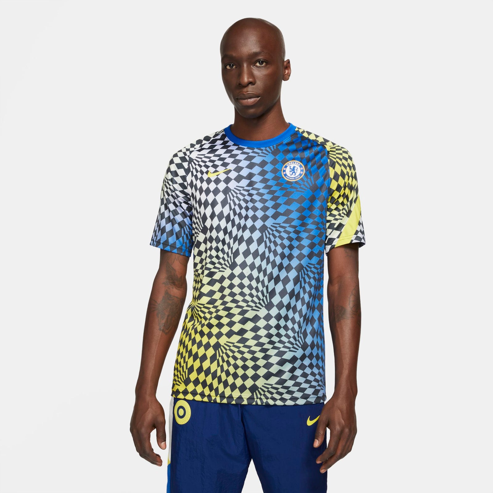 CHELSEA 21/22 Men's Nike Dri-FIT Pre-Match Soccer Top
