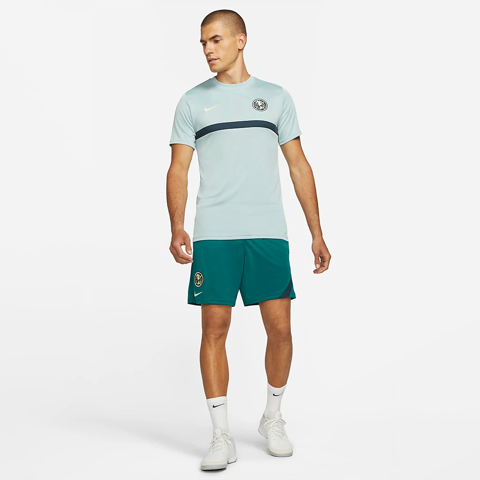 Nike Pro Club America Academy Shorts Men's - CW4984-383-NIKE by Nike | Available at Niky's Sports