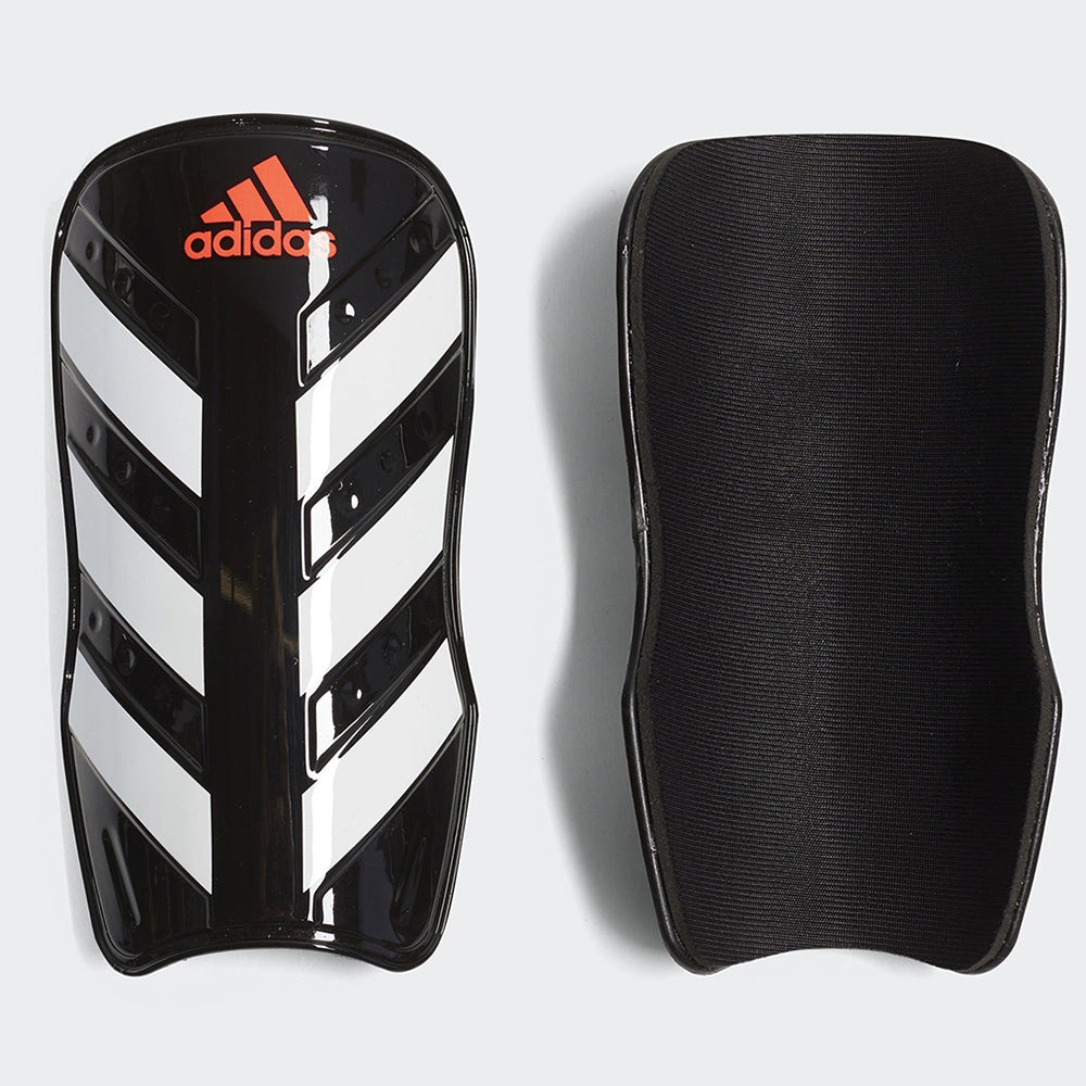 adidas Everlesto Shin Guard - Black/White/Solar Red - CW5562-ADIDAS by Adidas | Available at Niky's Sports