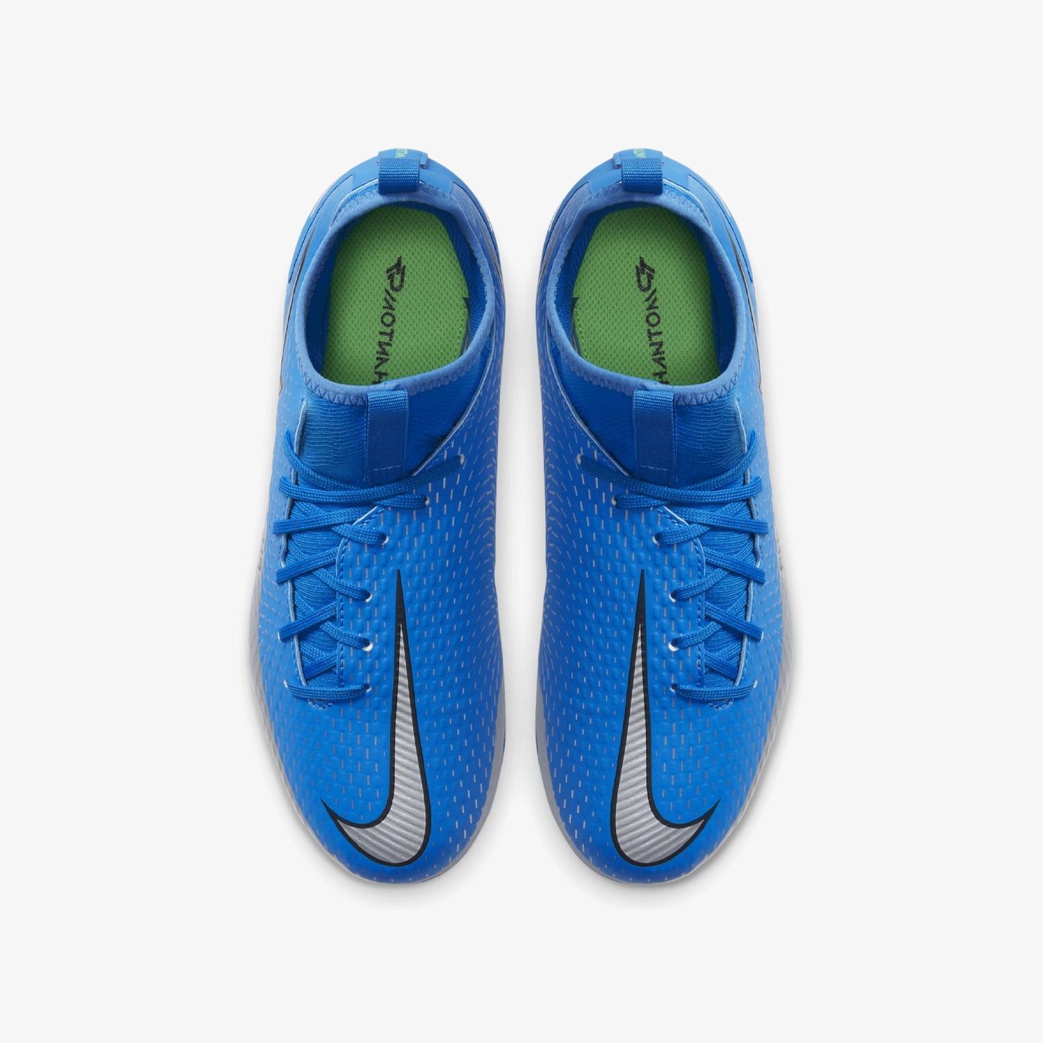 Jr. Phantom Gt Academy Dynamic Firm Ground Blue - CW6694-400-NIKE by Nike | Available at Niky's Sports