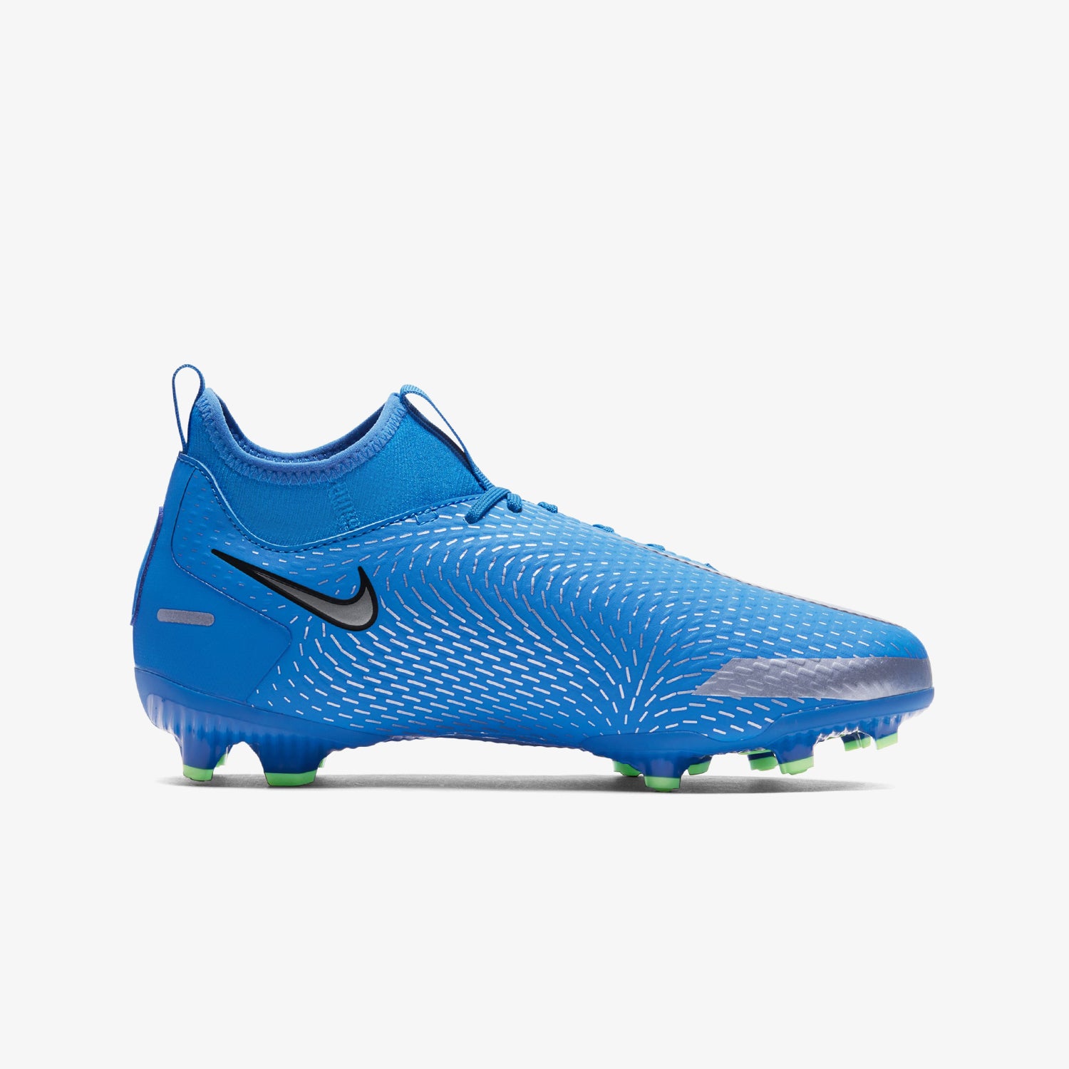 Jr. Phantom Gt Academy Dynamic Firm Ground Blue - CW6694-400-NIKE by Nike | Available at Niky's Sports