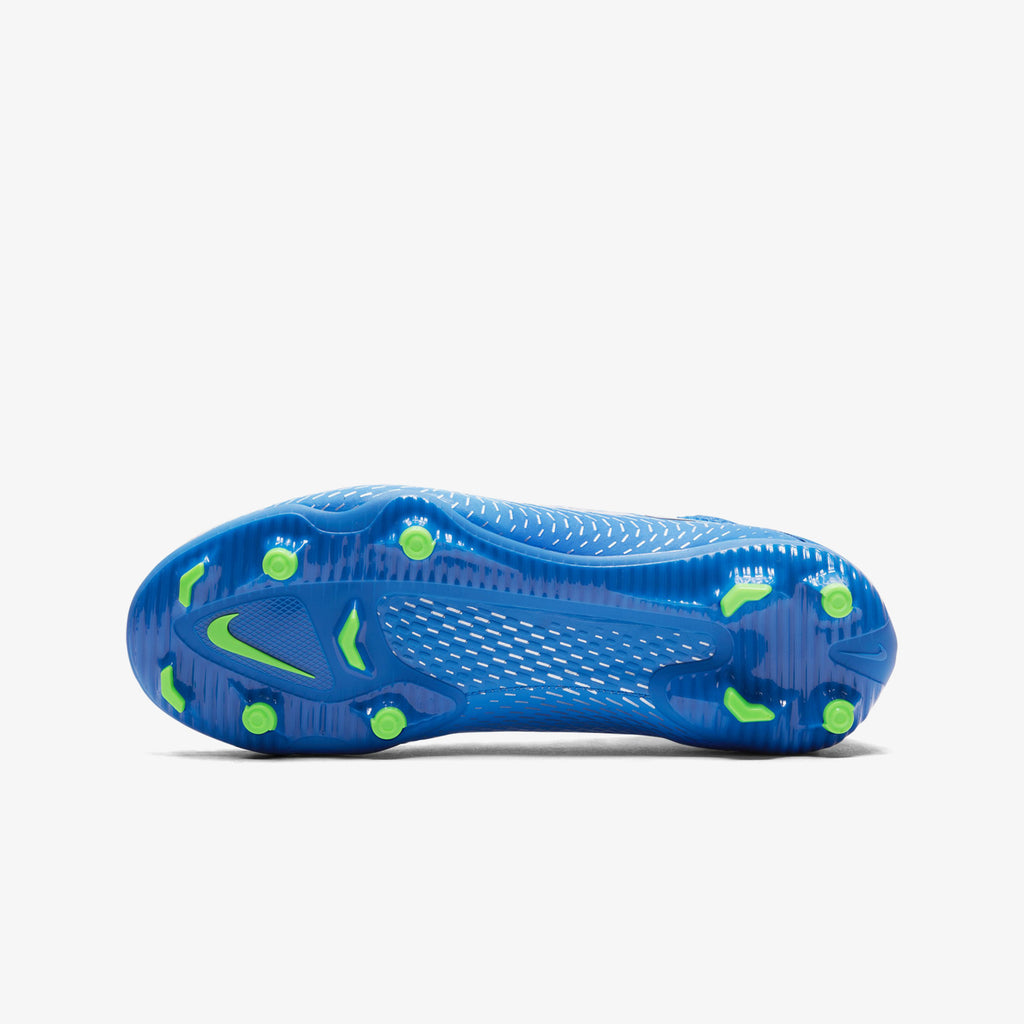 Jr. Phantom Gt Academy Dynamic Firm Ground Blue - CW6694-400-NIKE by Nike | Available at Niky's Sports