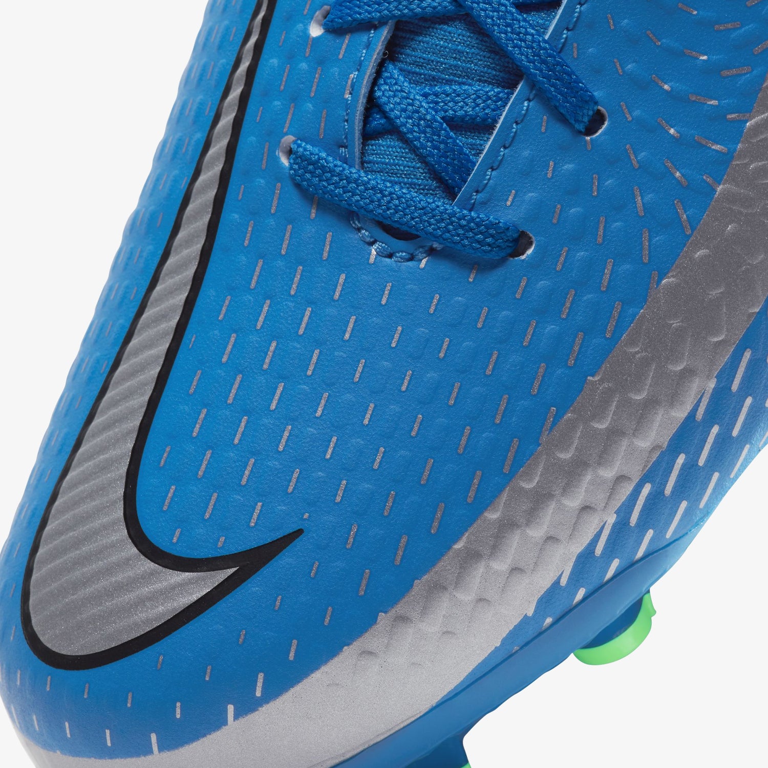 Jr. Phantom Gt Academy Dynamic Firm Ground Blue - CW6694-400-NIKE by Nike | Available at Niky's Sports