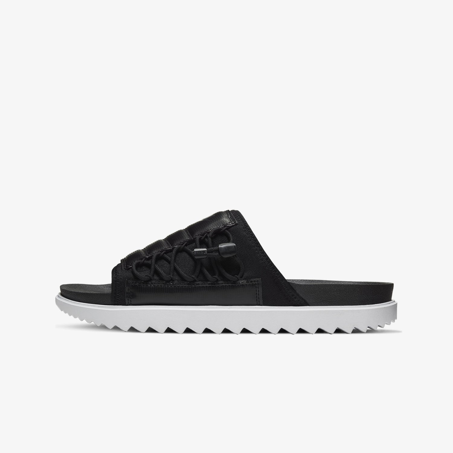靴 NIKE ASUNA SLIDE Nike Asuna Slide Black White Men's - CW9703-002/CI8800-002 - US