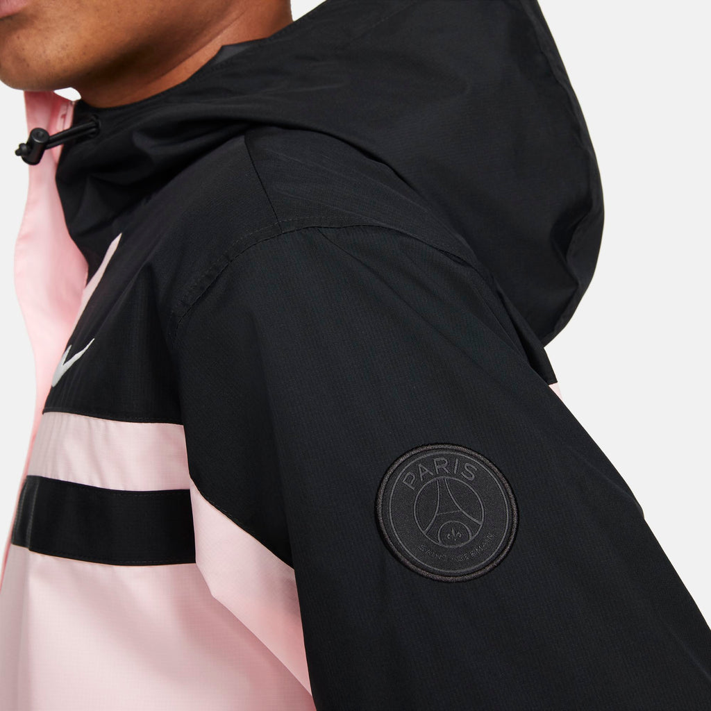 Paris Saint-Germain Men's Woven Hooded Jacket - CZ0955-658-NIKE by Nike | Available at Niky's Sports