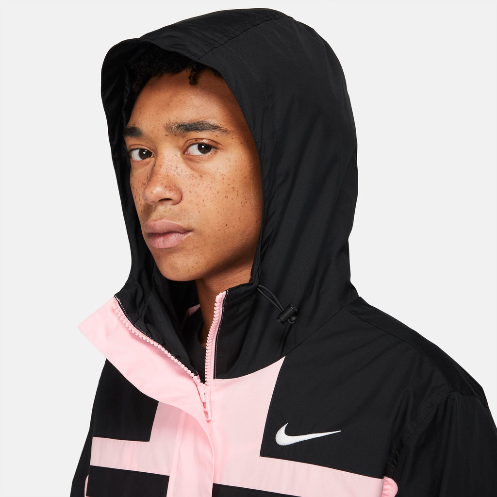 Paris Saint-Germain Men's Woven Hooded Jacket - CZ0955-658-NIKE by Nike | Available at Niky's Sports