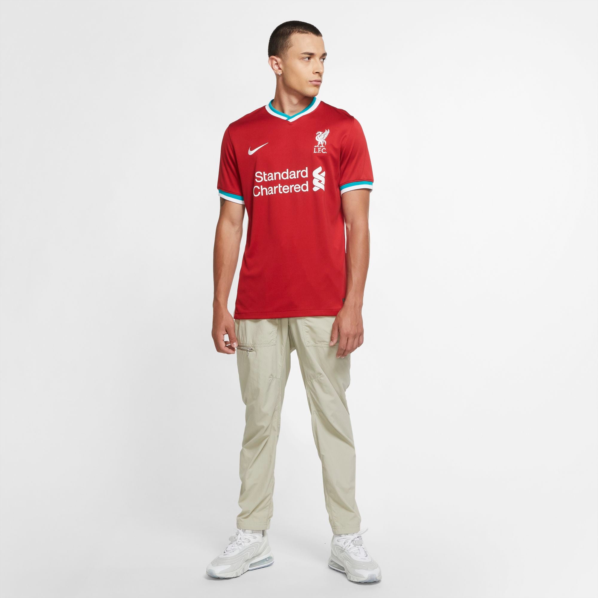 Liverpool FC Home Jersey Short Sleeve 2021 Men's
