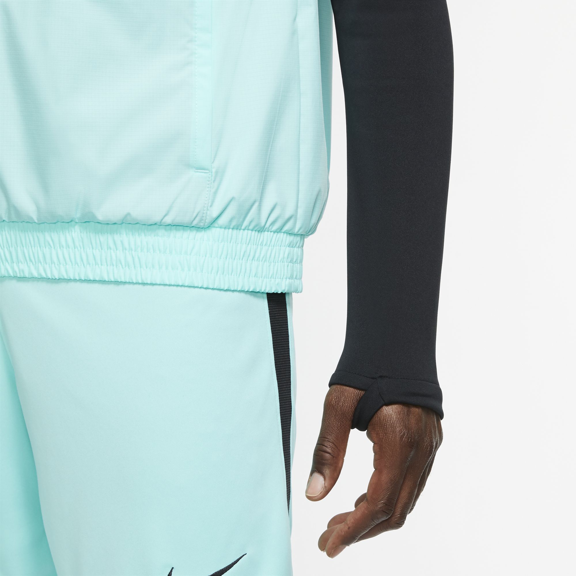 Liverpool FC 1/2 Zip Track Top Men's - CZ2780-010-NIKE by Nike | Available at Niky's Sports