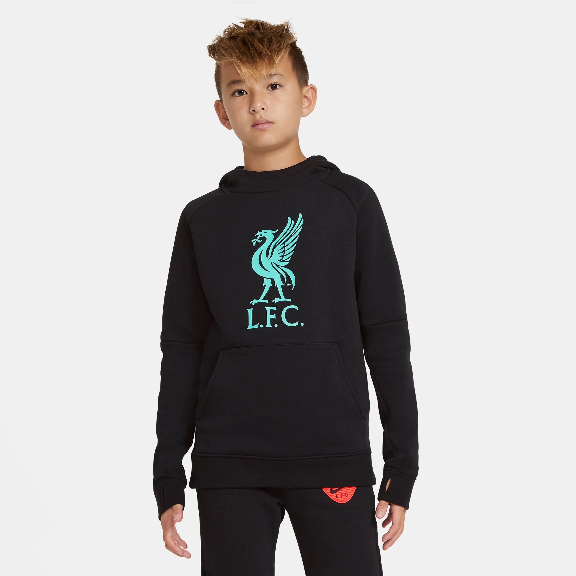 Liverpool FC Hoody Youth - CZ3148-010-NIKE by Nike | Available at Niky's Sports