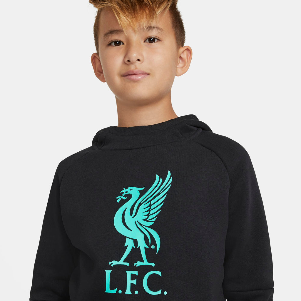 Liverpool FC Hoody Youth - CZ3148-010-NIKE by Nike | Available at Niky's Sports