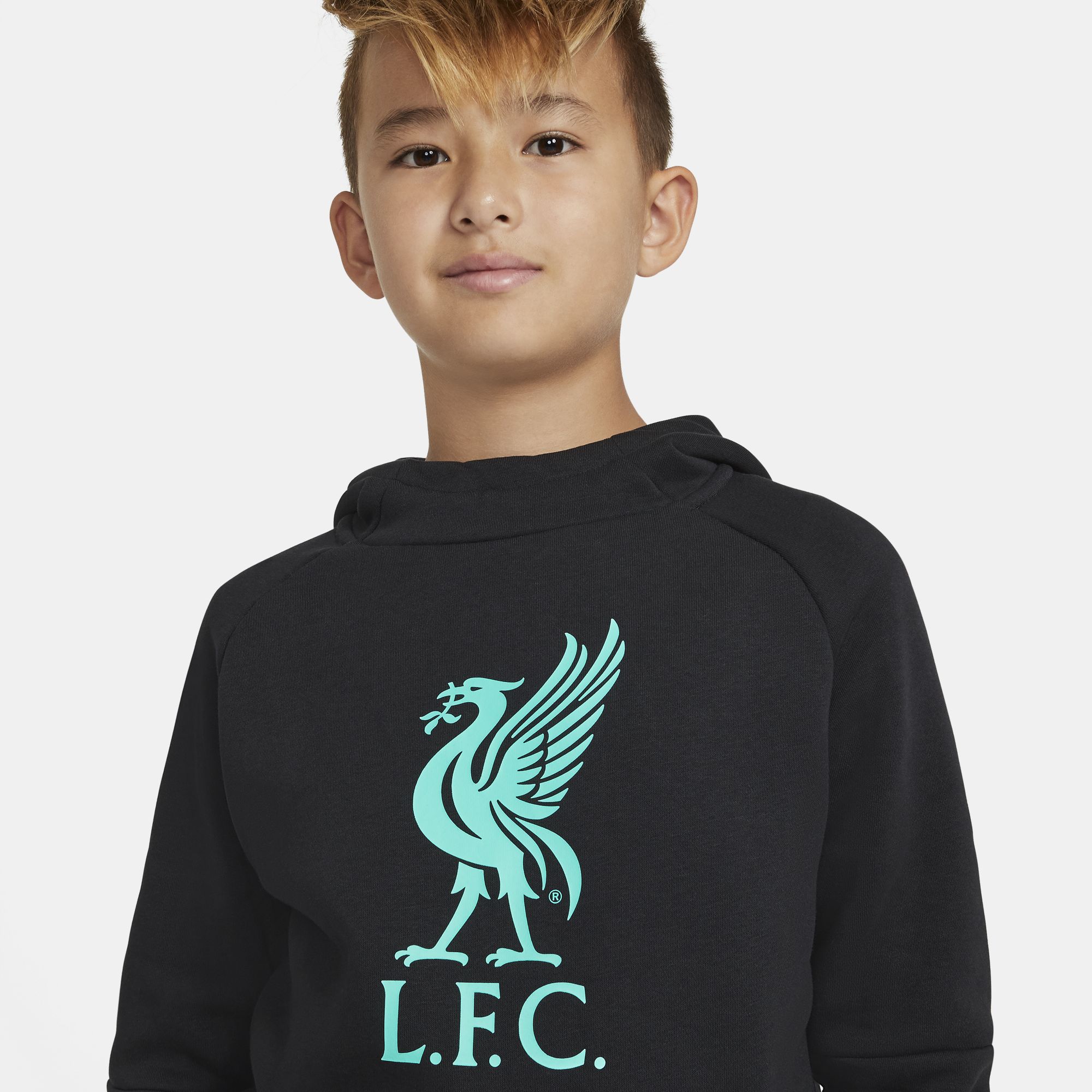 Liverpool FC Hoody Youth - CZ3148-010-NIKE by Nike | Available at Niky's Sports
