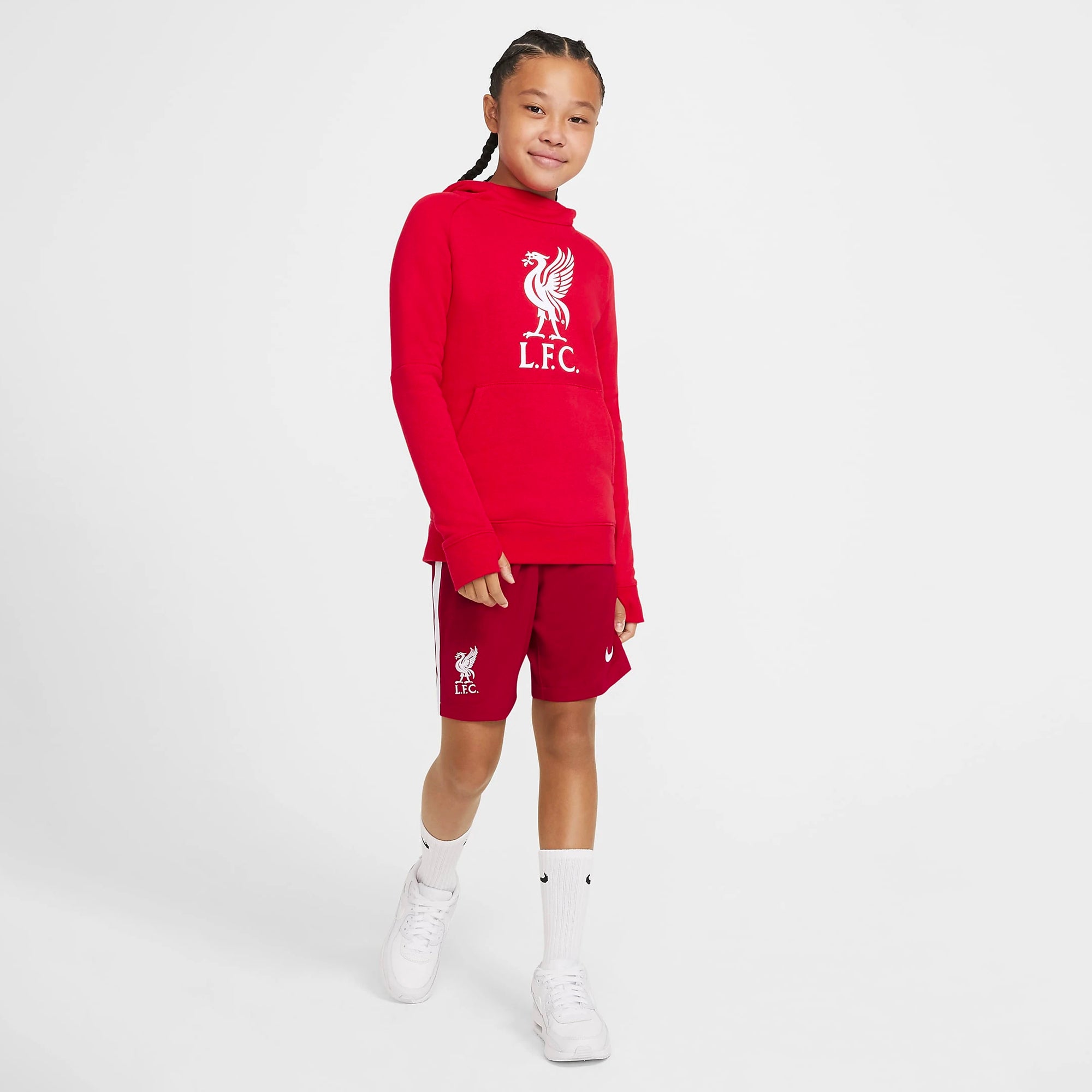 Liverpool FC Hoody Youth Red