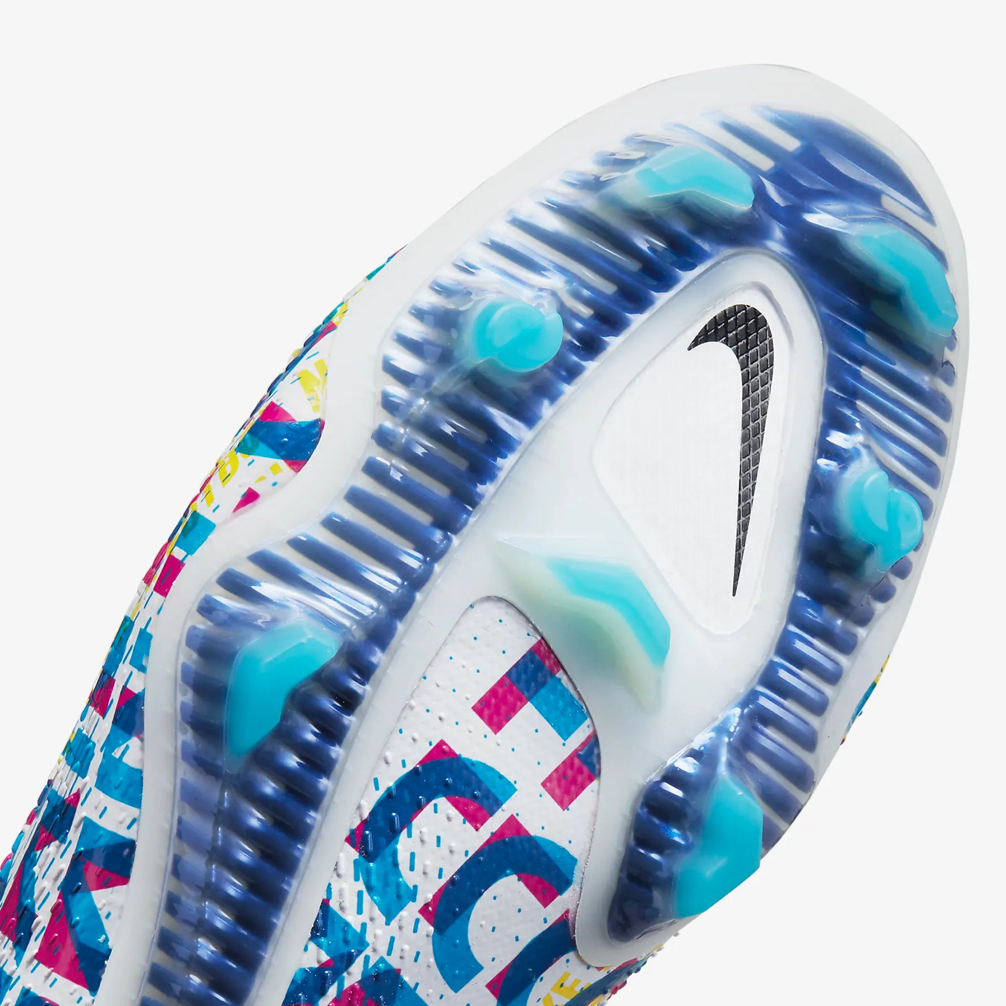 Phantom GT Elite 3D FG Soccer Cleats - Chlorine Blue/Opti Yellow/White/Pink Blast - CZ3457-467-NIKE by Nike | Available at Niky's Sports
