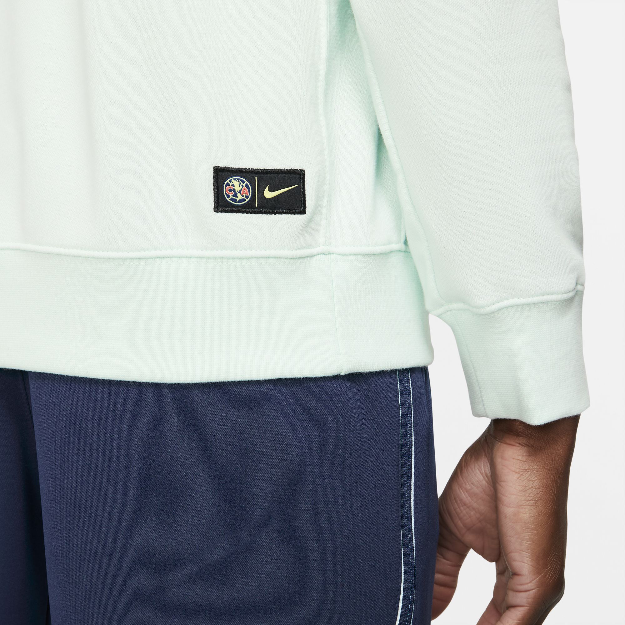 Nike Club America Men's French Terry Soccer Hoodie - CZ7509-496-NIKE by Nike | Available at Niky's Sports
